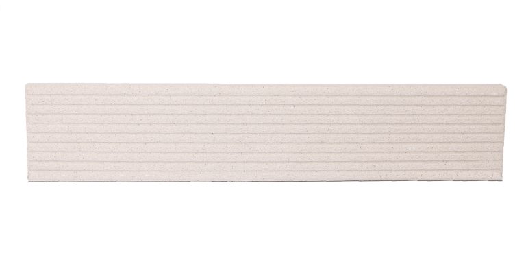 آجر نسوز نما سفید مدرن شیاردار سندبلاست AB51508